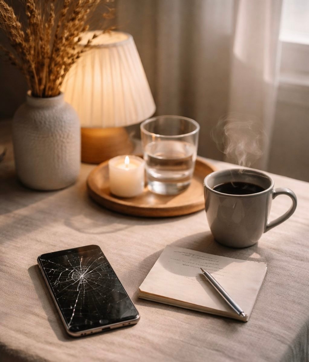 I GAINED PEACE WHEN I STOPPED CONSUMING EVERYONE ELSE’S CONTENT